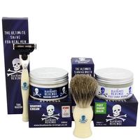 the bluebeards revenge kits shaving cream 100ml pure badger shaving br ...