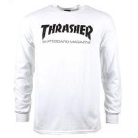 thrasher skate mag longsleeve t shirt white