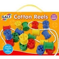 threading stacking cotton reels baby activity