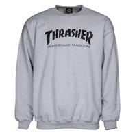 Thrasher Skate Mag Logo Crewneck - Grey