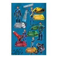 Thunderbirds Are Go Profiles - Maxi Poster - 61 x 91.5cm