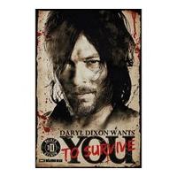 the walking dead daryl needs you 24 x 36 inches maxi poster
