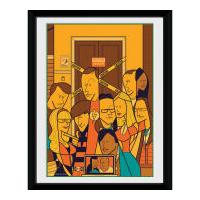 The Big Bang Theory Group - 8x6 Framed Photographic