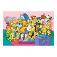 the simpsons sofa cast 24 x 36 inches maxi poster