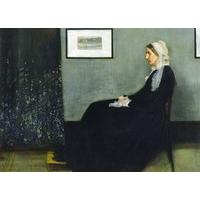 The Artists Mother by James Abbott McNeil Whistler 1000 Piece Jigsaw Puzzle