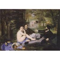 the luncheon on the grass manet impessionism 1000pc jigsaw puzzle