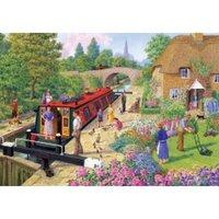 The Lock Keeper\'s Cottage Jigsaw Puzzle