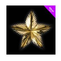 Theme Machine 60cm Foil Starburst - 12 Pack Gold