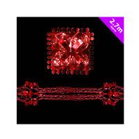 Theme Machine 30cm Foil Garland - 12 Pack Red