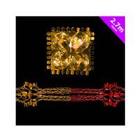 Theme Machine 30cm Foil Garland - 12 Pack Red & Gold