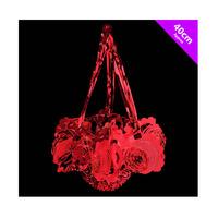 Theme Machine 40cm Foil Chandelier - Red