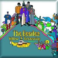 the beatles fridge magnet yellow submarine album