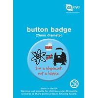 The Big Bang Theory Hippie 25mm Carded Badge