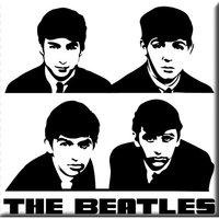 The Beatles Portraits Fridge Magnets