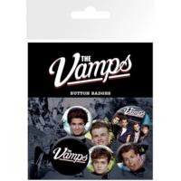 the vamps mix 6 piece badge pack