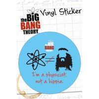 The Big Bang Theory - Hippie - Vinyl Sticker