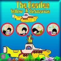 The Beatles Fridge Magnet: Yellow Submarine Portholes