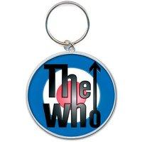 the who keychain keyring target logo