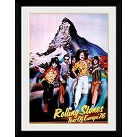 The Rolling Stones 1976 Tour Poster