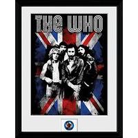 The Who Union Jack Band Poster