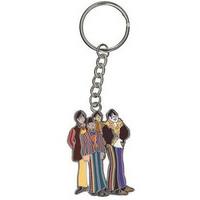 The Beatles Keychain (yellow Submarine - Band / Enamel) Officially Licensed