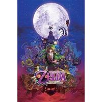 The Legend Of Zelda Majora\'s Mask Maxi Poster, Wood, Multi-colour