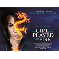 the girl who played with fire uk movie film wall poster 30cm x 43cm