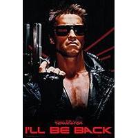 The Terminator I\'ll Be Back Movie Film Poster