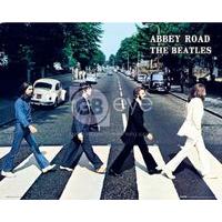 the beatles abbey road mini poster