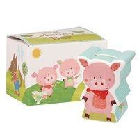 THREE LITTLE PIGS MONEY BOX with Gift Box
