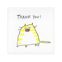 thank you cat card