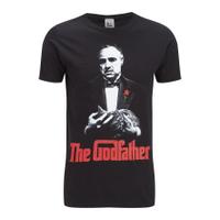 the godfather mens the godfather t shirt black l