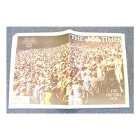 The Times Souvenir Edition 2013 Andy Murray Wimbledon Champion