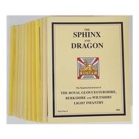 The Sphinx & Dragon - Gloucestershire, Berkshire & Wiltshire Light Infantry Journal - 14 issues - 1994-2006