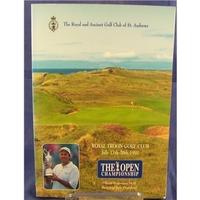 the open championship official programme royal troon july 17th 20th 19 ...