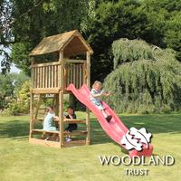 the woodland trust polecat tower climbing frame