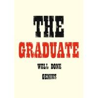 the graduate well done congratulations card af1024