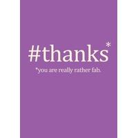 #thanks | Thank you Card