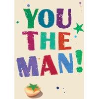 The Man | Well Done Card | Scribbler Cards