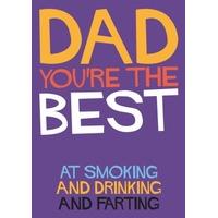 The Best | Father\'s Day Card | DM1437
