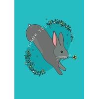 Thank You Rabbit | Thank You Card | SS1030