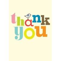 Thank You Chick | Mrs Booth, Thank you card | MB1055