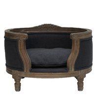 the george luxury designer pet bed in fusli grey medium