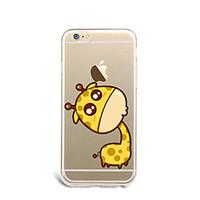 The deer For Ultra-thin / Pattern Case Back Cover Case Animal Soft TPU AppleiPhone 7 Plus / iPhone 7 / iPhone 6s Plus/6 Plus / iPhone 6s/6 /