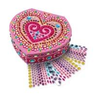 The Orb Factory Sticky Mosaics Heart Box