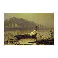 the lady of shalott by john atkinson grimshaw