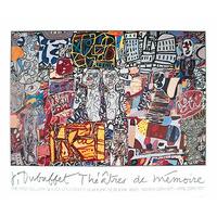 Theatre De Memoire, 1977 By Jean Dubuffet