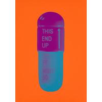 The Cure - Bright Orange/Orchid/Air Force Blue By Damien Hirst