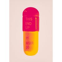 The Cure - Powder Pink/Lollypop Red/Golden Yellow By Damien Hirst