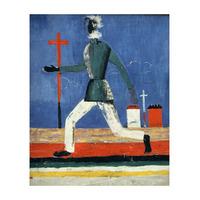 The Running Man By Kazimir Malevich